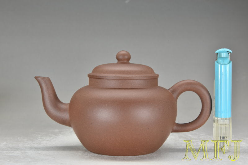 1970 - 1980年代早期紫砂一廠作品 --- 清水泥高湯婆(中國宜興、治芬)